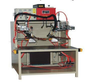 Air Filter Two Stations Pleated Filter Paper Edge Clipping Machine By Hotmelt