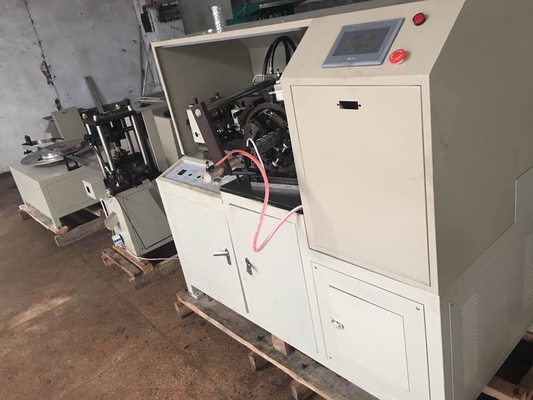 High Efficiency Spiral Tube Making Machine Rotary Pleating Machine Customized