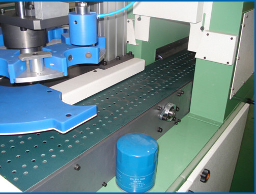 Electric 50Hz Auto Plastic Film Holding Machine for Oil Filter Bottom Caps