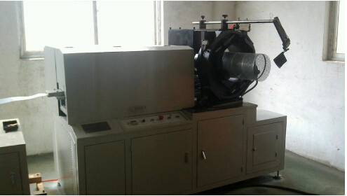 Round Air Duct  Spiral Tube Making Machine Rotary Pleating Machine Customized